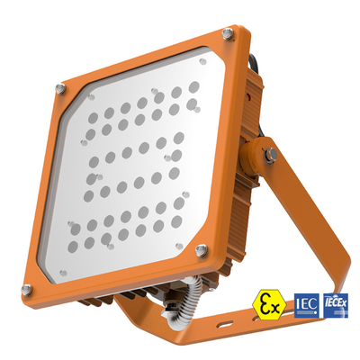 80W-150W ไฟ LED กันระเบิดไฮเบย์โซน 2 ไฟส่องสว่างในพื้นที่อันตราย